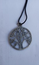 COLLANA CIONDOLO METALLO ALBERO DELLA VITA C140