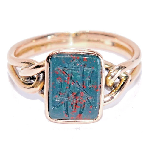 Anello uomo oro - antico, 1910