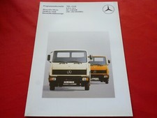 MERCEDES LK 709 - 1120 Veicoli stradali e da cantiere depliant brochure 1984