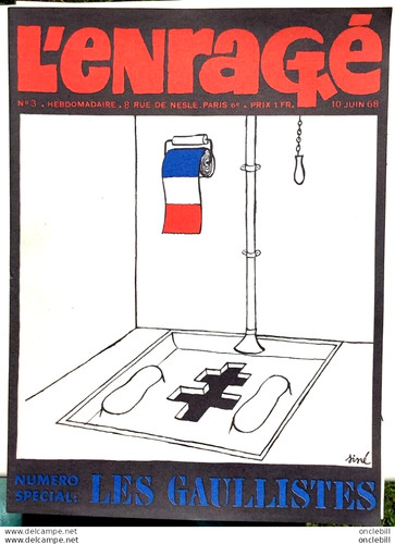 Enragé revue 3 siné - revue, n°3