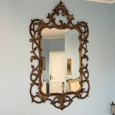 Specchio cornice legno antico