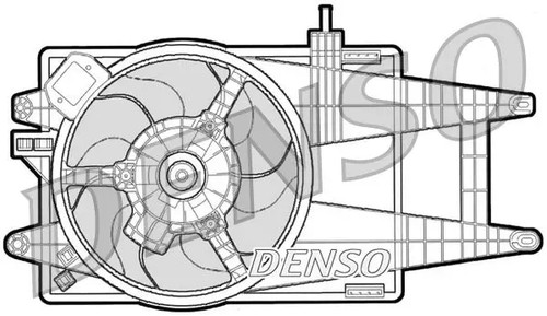 Ventola radiatore der09040 - radiatore,