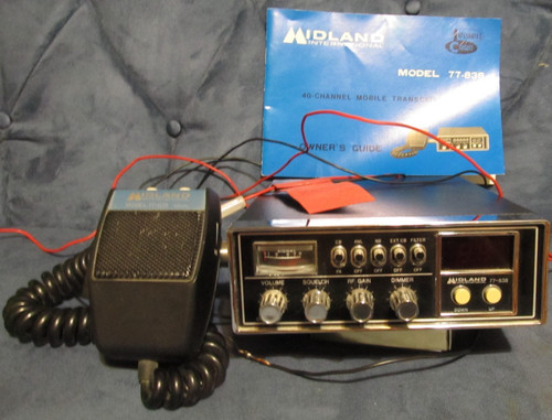 1977 midland 838 radio - cb,