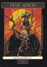 Plate Armor - FAD Base Set - Fantasy Adventures CCG