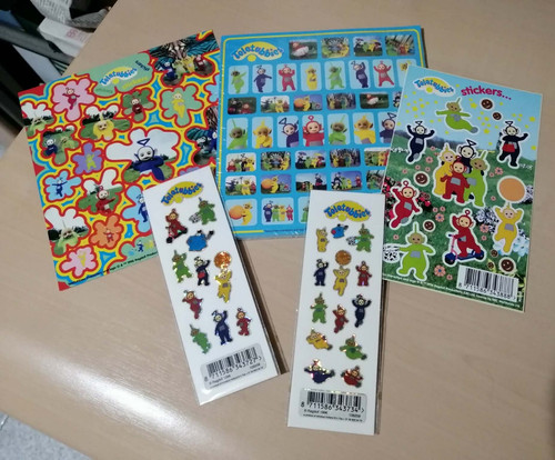 Teletubbies sticker 10 fogli - sticker,