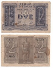2 Lire Impero 1939  XVIII