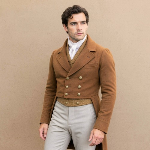 Cappotto uomo epoca regency - cappotto,
