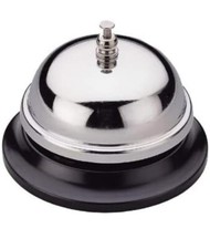 Campanello Scrivania Acciaio