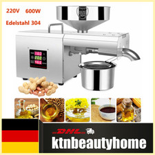 Premiagrumi in acciaio inox 1500W noce frantoio olio di arachidi espulsore macchina estrazione 