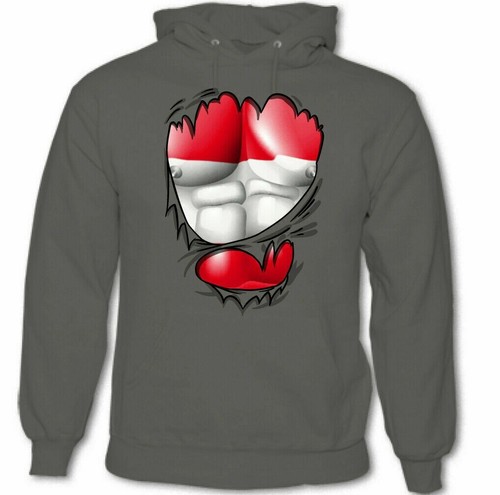 Felpa con cappuccio ripped - felpa,