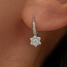 18kt White Gold with Natural