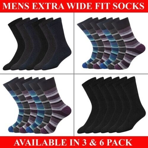Uomo calzini extra largo fit - extra,