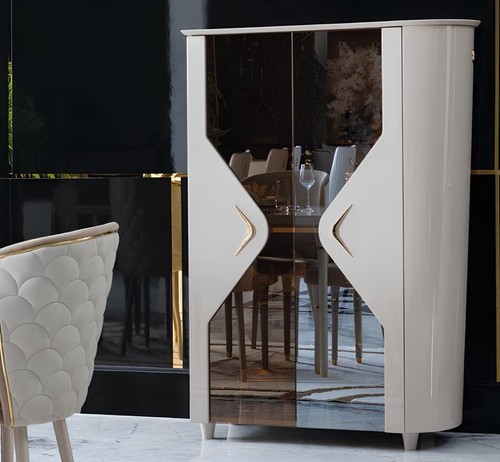 Vetrine armadio vero legno