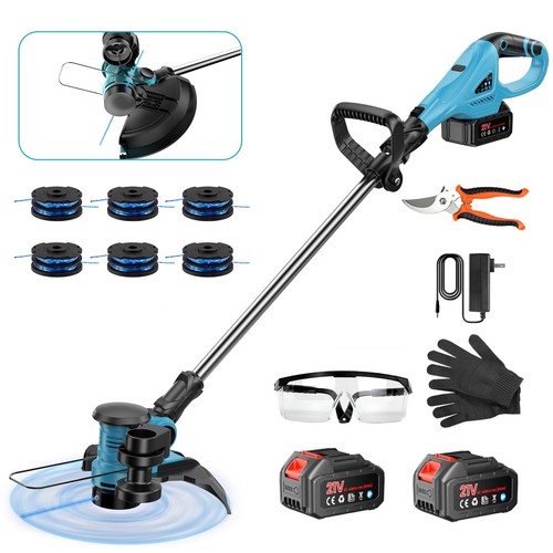 Tagliabordi batteria 21v - batteria, (2x