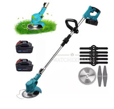 DECESPUGLIATORE ELETTRICO 48V A BATTERIA  LITIO TAGLIAERBA TAGLIABORDI RASAERBA