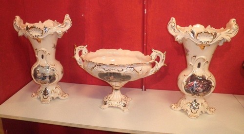 Trittico vasi barocco in - di, barocco 