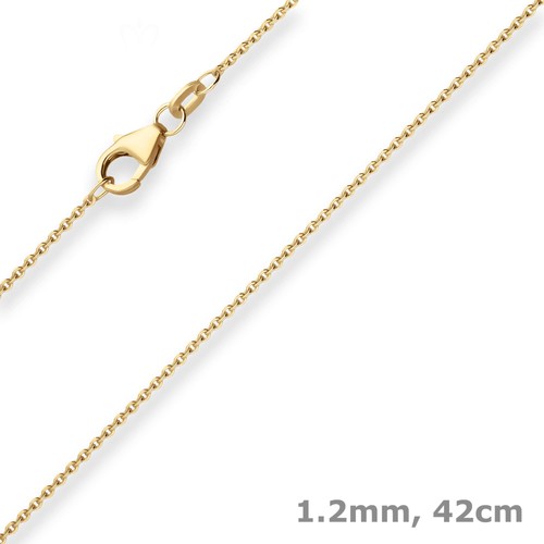 Collana oro giallo 585 - in, con