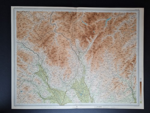 Antica mappa 1912 moffat - -,