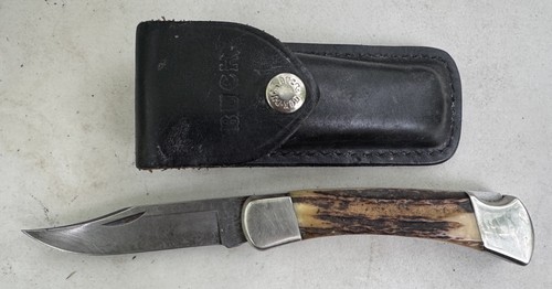 Buck 110 folding hunter lama - folding,