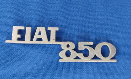 Fiat 850 logo metallo sigla - logo,
