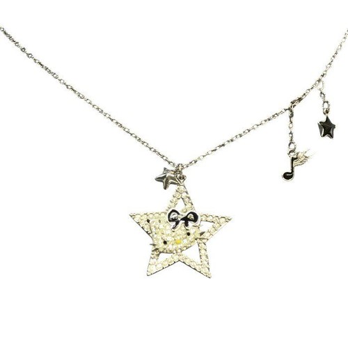 Collana swarovski hello kitty - collana,