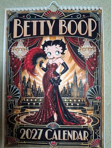 Betty boop 2027 calendario - 2027,
