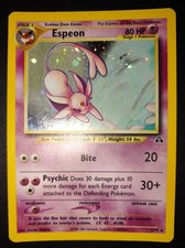 Carta Pokemon Card Espeon 1/75
