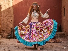 Gonna lunga ATS Gypsy Tribal