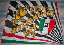 BANDIERA JUVE CAMPIONE 25°