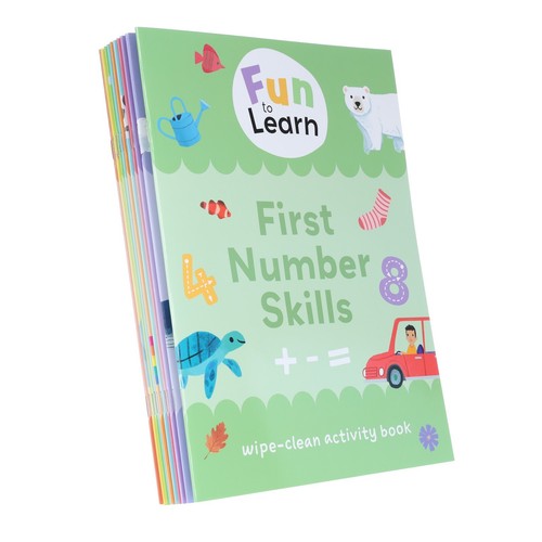 Fun learn wipe clean - to, wipe-clean