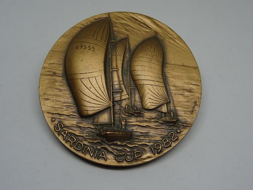 Medaglia sardinia cup - medaglia, 1982
