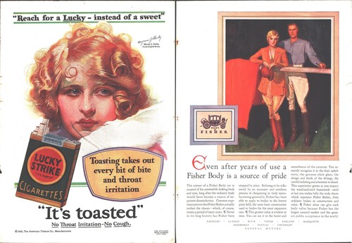 Lucky strike body - &, fisher