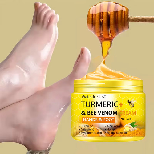 Curcuma bee venom crema piedi - curcuma,