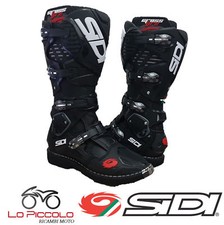 STIVALI BOOTS SIDI CROSSFIRE 3 NERO BLACK CROSS ENDURO PISTA OFF-ROAD TG.44