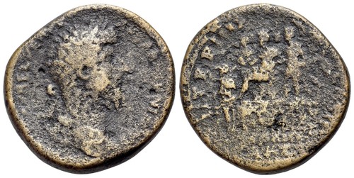 Sesterzio romano bronzo - sesterzio,