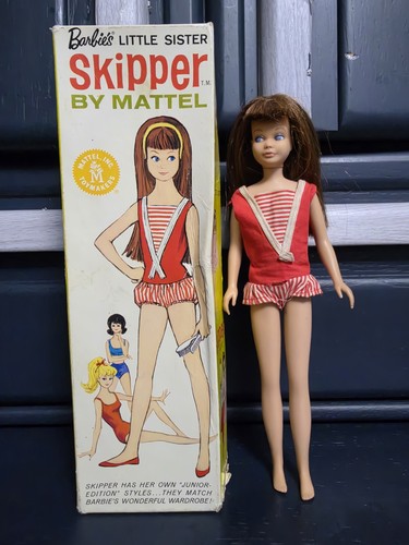 Barbie bambola skipper bruna