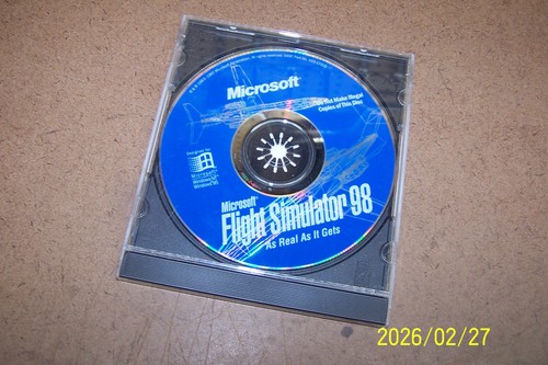 Microsoft flight simulator - flight, 98