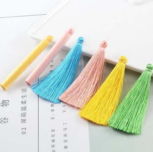 10x nappa seta decorazione - nappa,