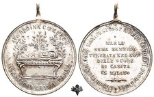 Maria Santissima Bambina SUORE DI CARITÀ DI MILANO 1884 Medaglia devozionale