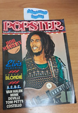 POPSTER 37 1980-Bob Marley-Poster Blondie-A.C.D.C.-Elvis Presley memorial-