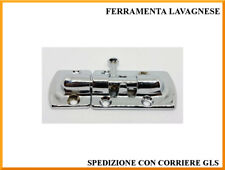 Catenaccio a cannone in ottone cromato mm 80 x 30 BAL 5077 made in Italy