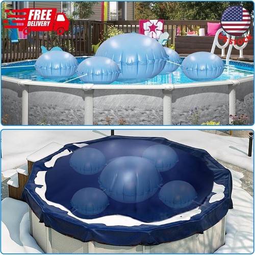 Inflatable pool pillow set - pool,
