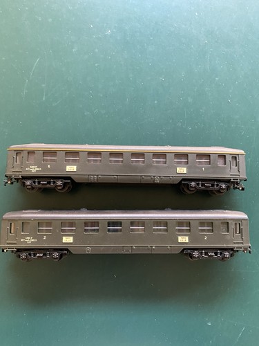 Vagoni treno mille - treno, meccano