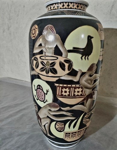 Particolare vaso moderno - particolare, fondo