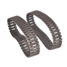 Coppia Cingoli In Gomma Per