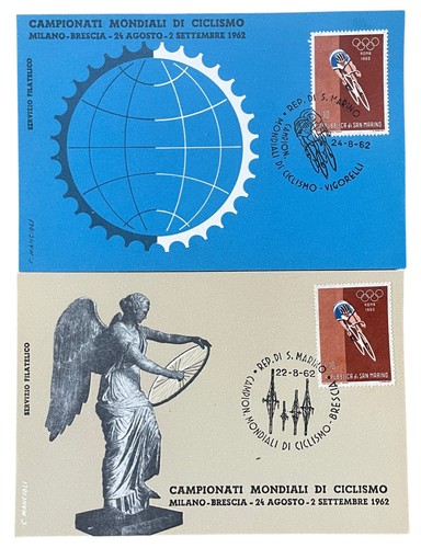 Cartolina mondiali ciclismo - cartolina,