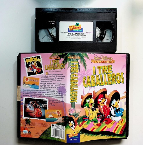 Tre caballeros vhs walt - vhs,