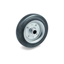 RUOTA 100X30 GOMMA NERA MOZZO