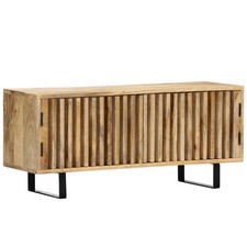 Mobile Porta TV 90x30x40 cm Legno Massello di Mango Credenza Bassa vidaXL