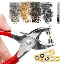 100 Set Occhielli Metallo 4mm